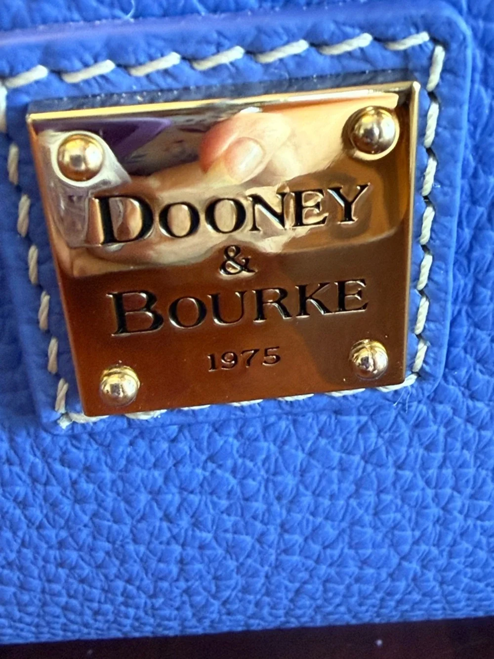 NWOT Dooney & Bourke Lucca Leather Drawstring Bag with Multi-Color Tassels - Picture 2 of 16